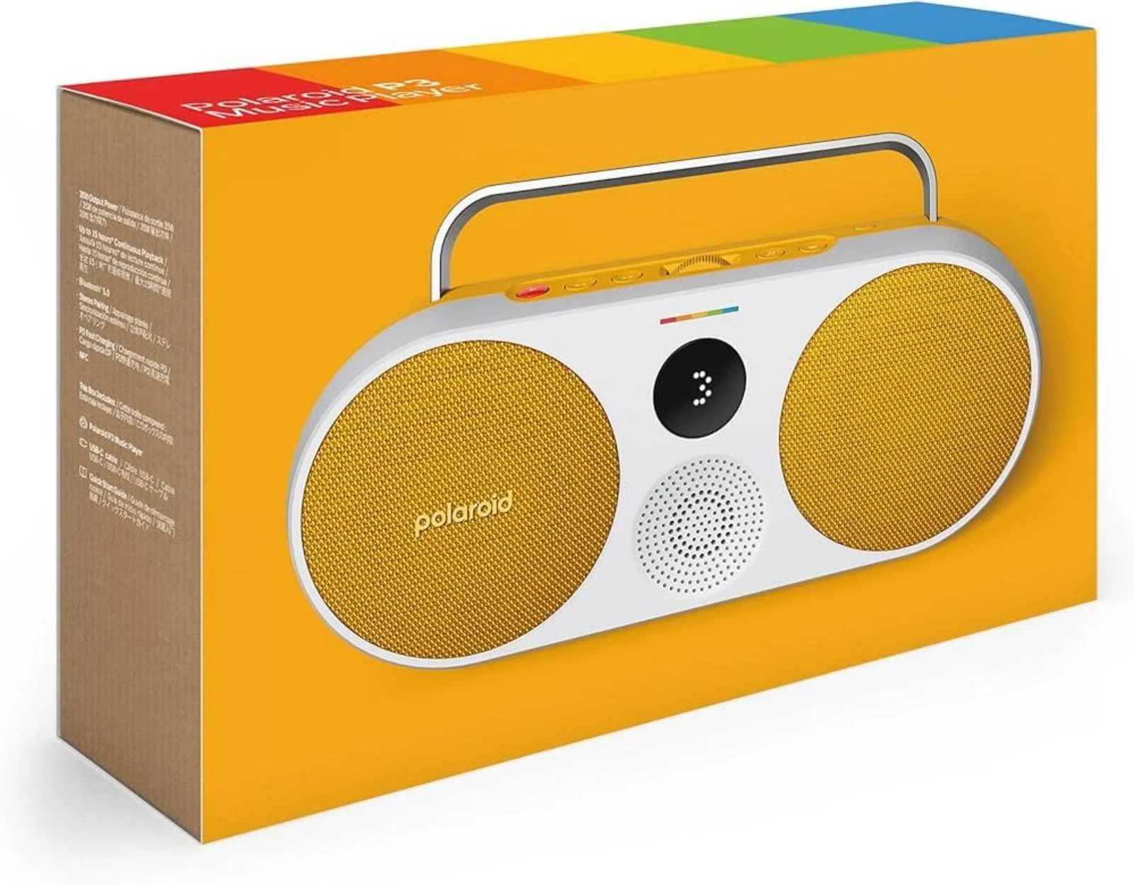 Enceinte p3 jaune